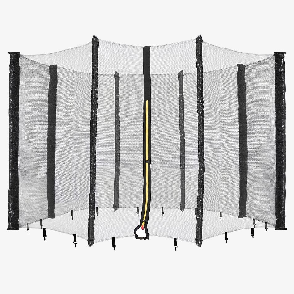 Arebos Trampoline Veiligheidsnet voor 8-Paal/Paal Trampoline Ø 366cm/12Foot