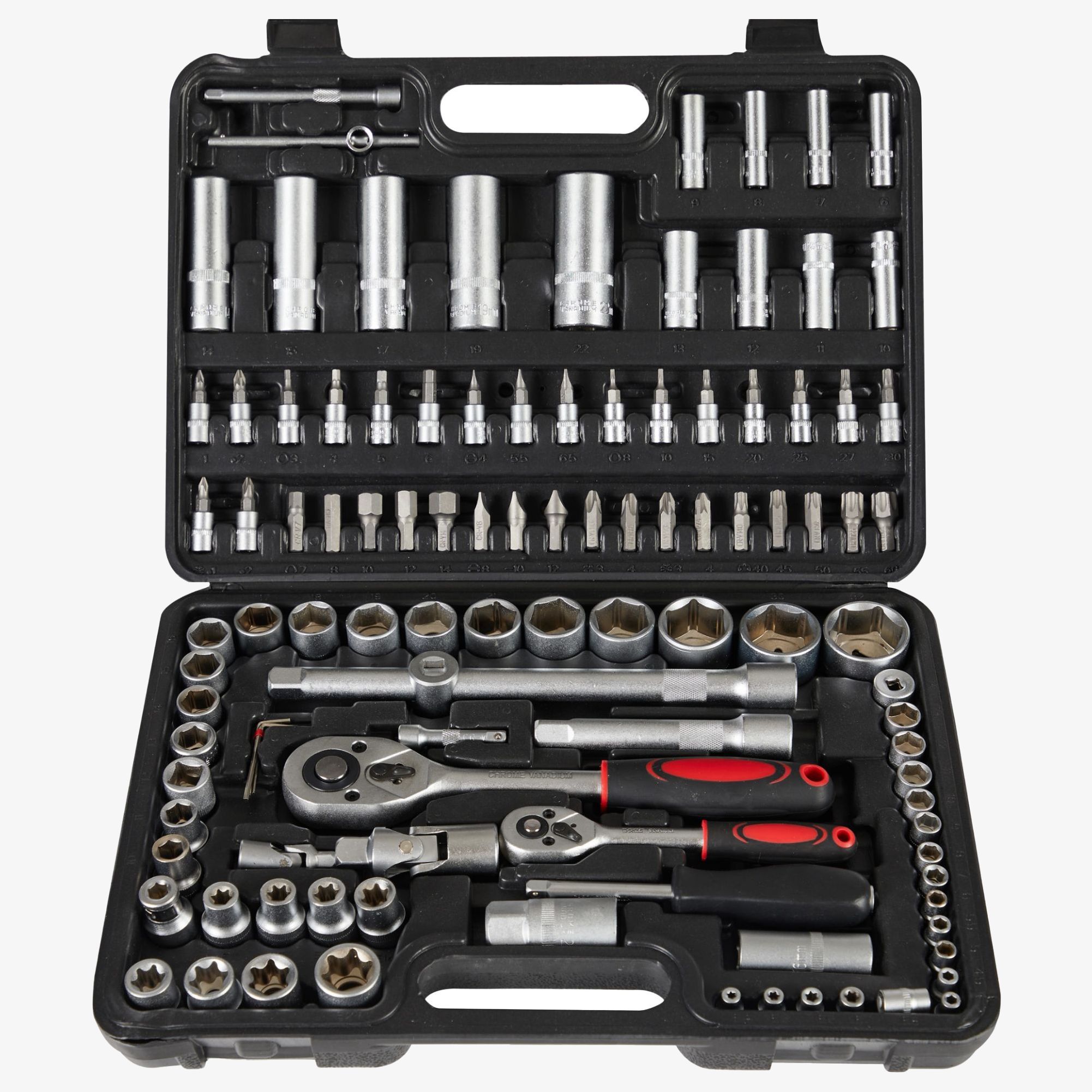 Arebos 108 tlg dopsleutelset