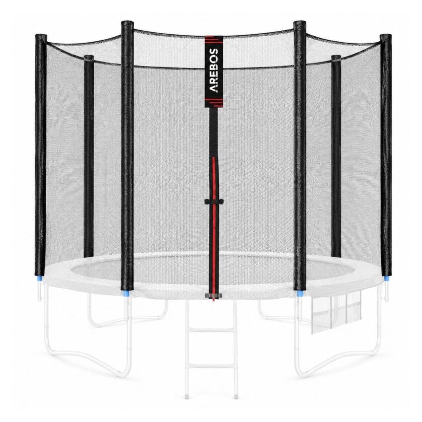 Trampolinenet voor 6 palen - 244 cm