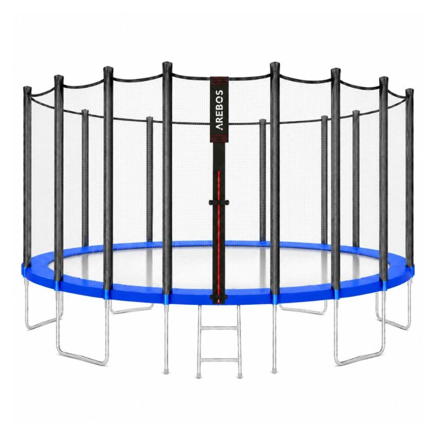 Trampoline randafdekking + net 460 cm 12 palen