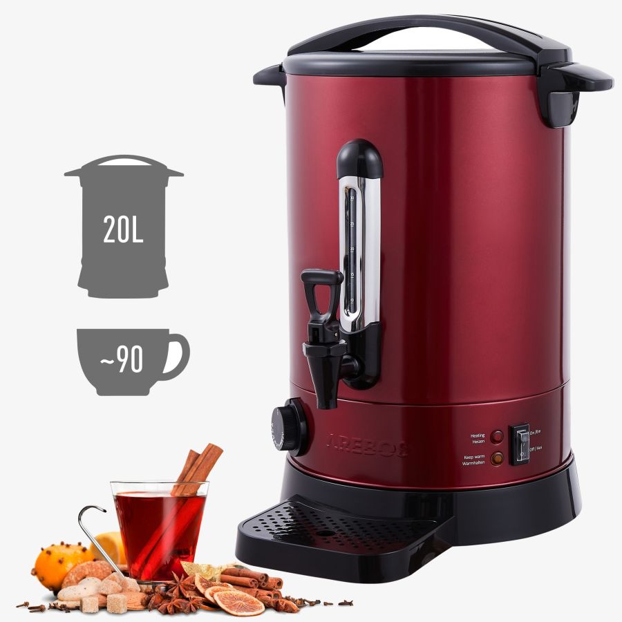   Glühwein maker 20 L Rood