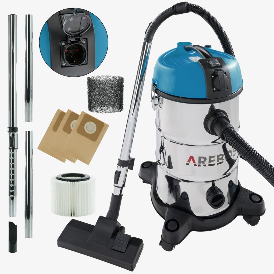 Industriële stofzuiger 1300W - 30L