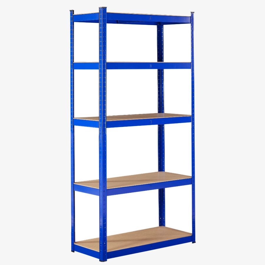 Rek voor zware lasten 180 x 90 x 40 cm 875 kg - Blauw