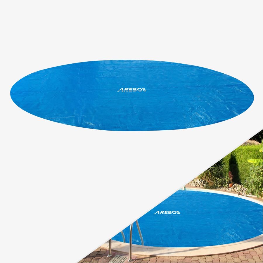 Zwembad Solarfolie 4,57 m rond 120mic