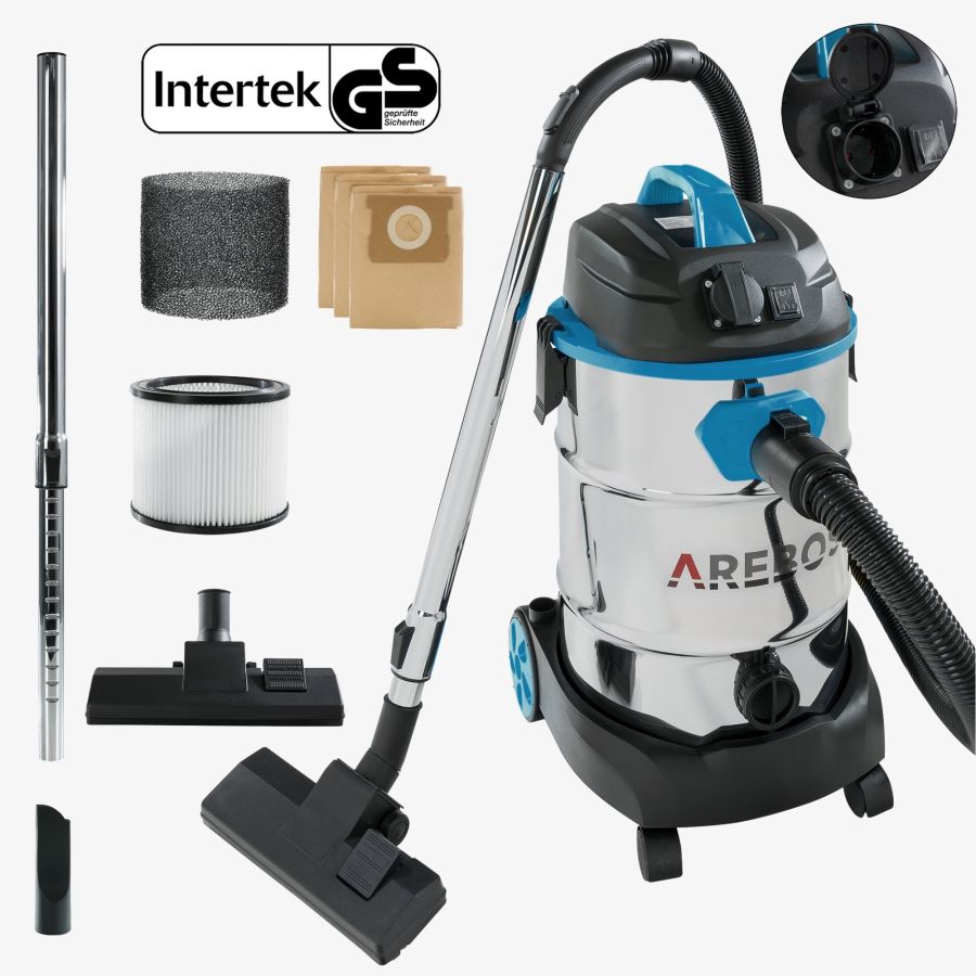 Industriële stofzuiger 1600W - 30l