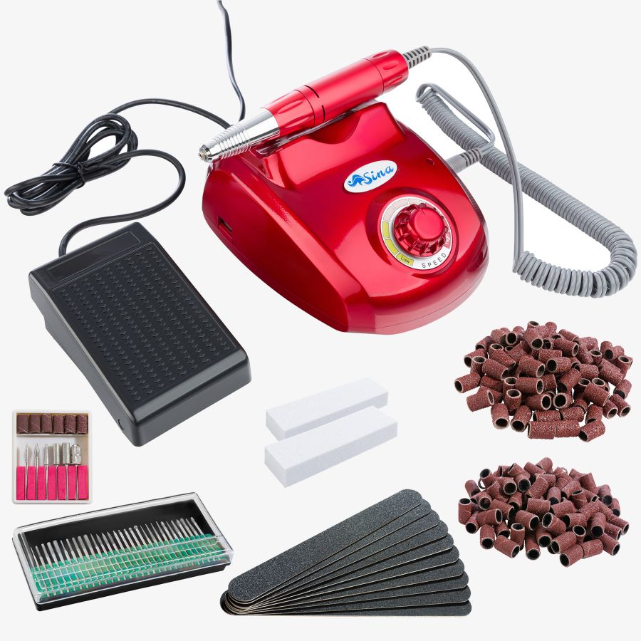 Nagelfrees Set - SI-MA-318 - Rood