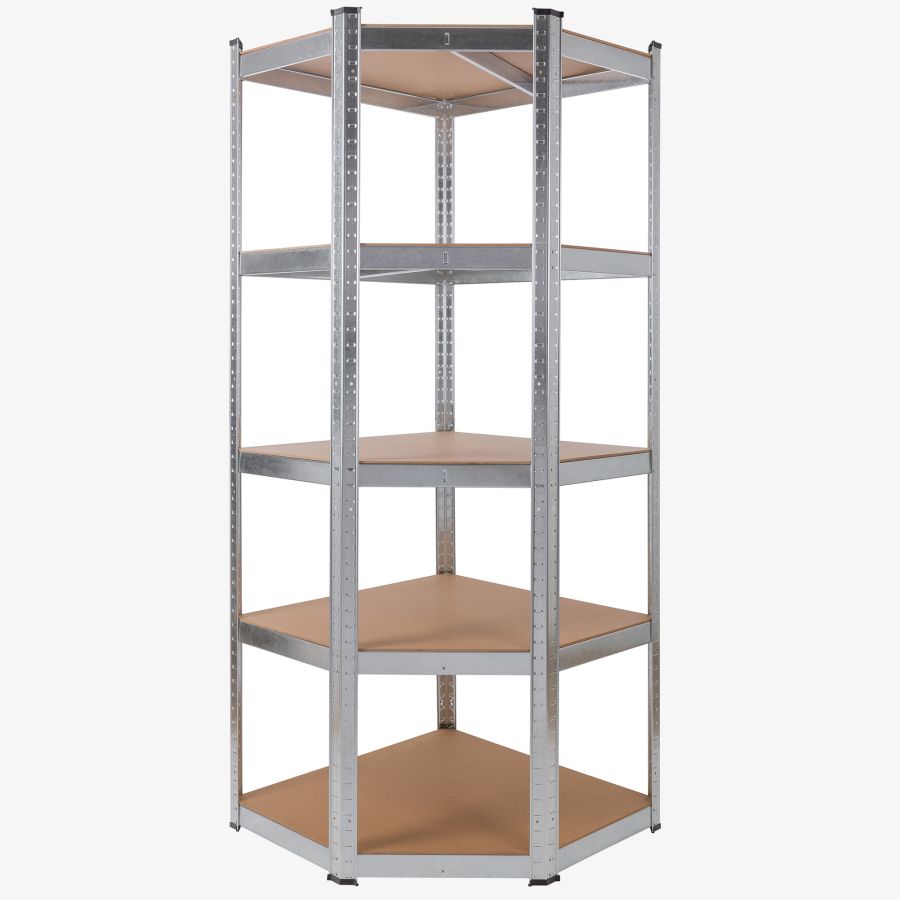 Rek voor zware lasten 180 x 70 x 70 cm 875 kg - Zilver
